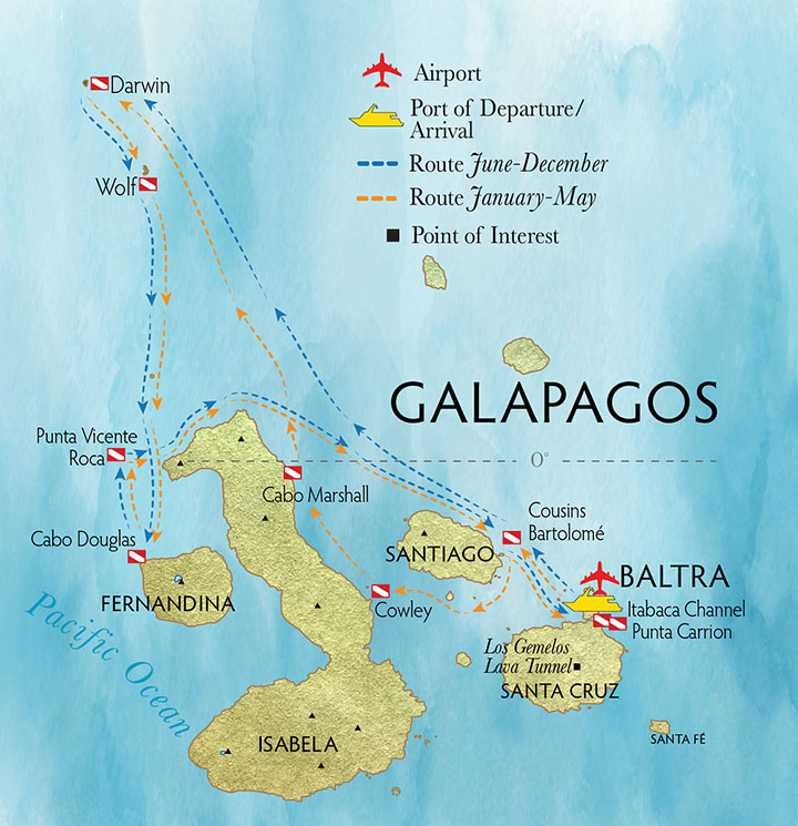 Galapagos Tauchspots